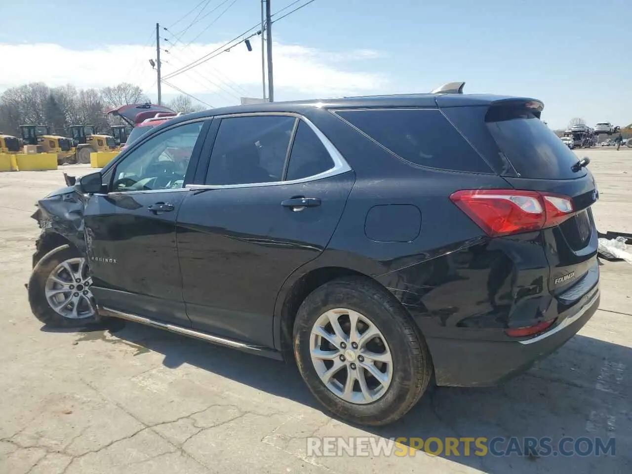 2 Photograph of a damaged car 2GNAXKEV0K6151535 CHEVROLET EQUINOX 2019