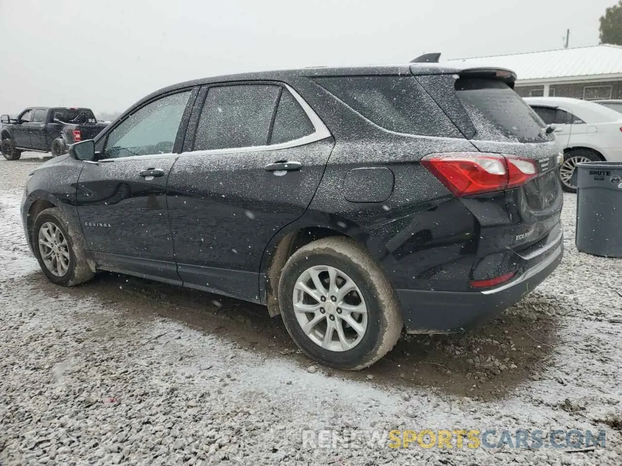 2 Photograph of a damaged car 2GNAXKEV0K6166990 CHEVROLET EQUINOX 2019