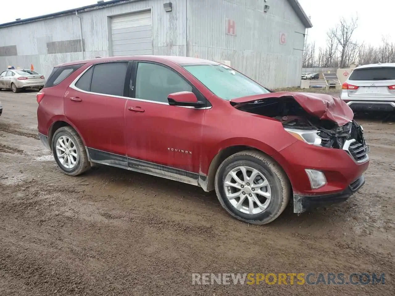 4 Photograph of a damaged car 2GNAXKEV0K6173146 CHEVROLET EQUINOX 2019