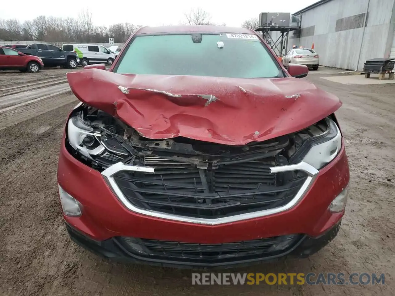 5 Photograph of a damaged car 2GNAXKEV0K6173146 CHEVROLET EQUINOX 2019