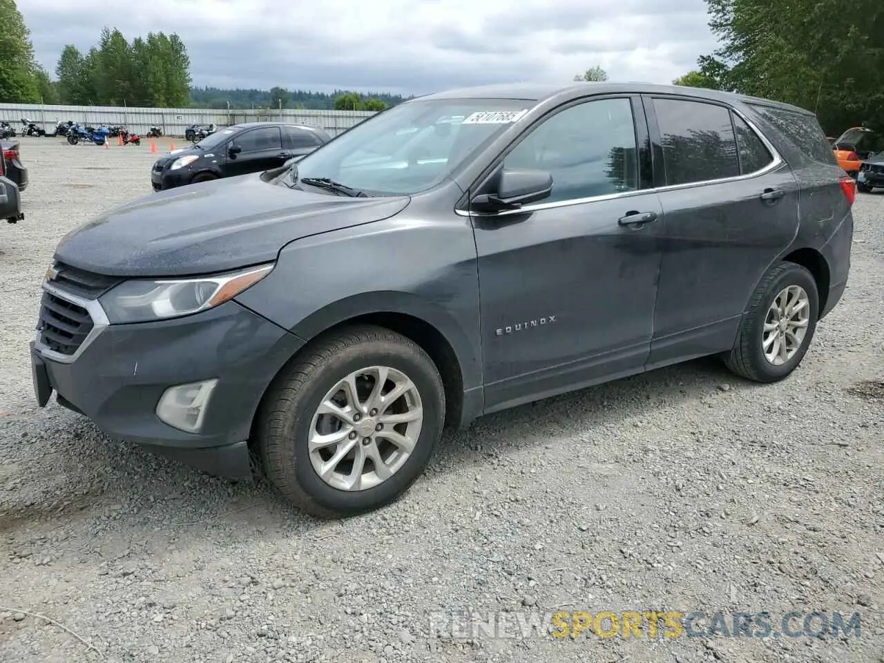 1 Photograph of a damaged car 2GNAXKEV0K6184986 CHEVROLET EQUINOX 2019