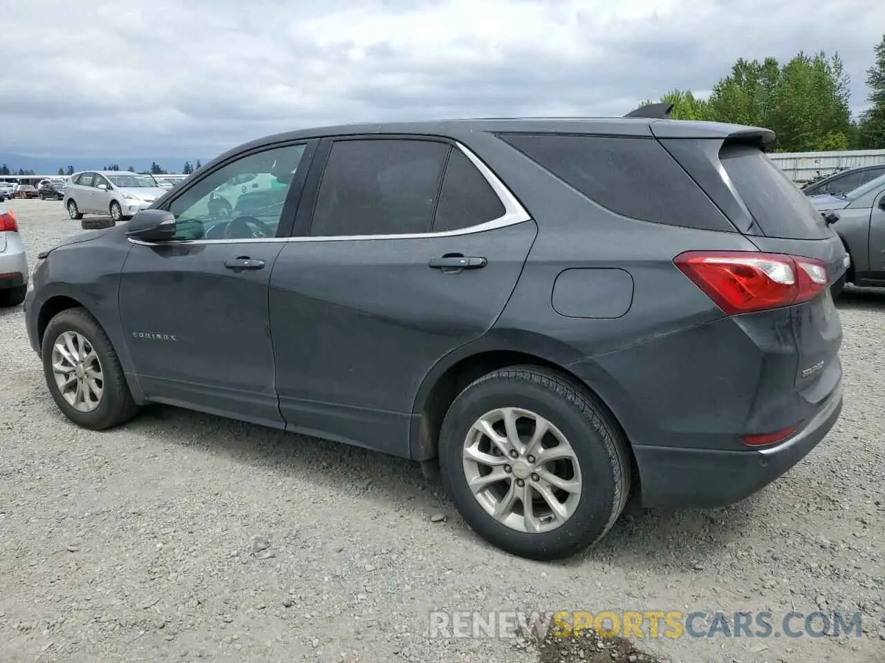 2 Photograph of a damaged car 2GNAXKEV0K6184986 CHEVROLET EQUINOX 2019