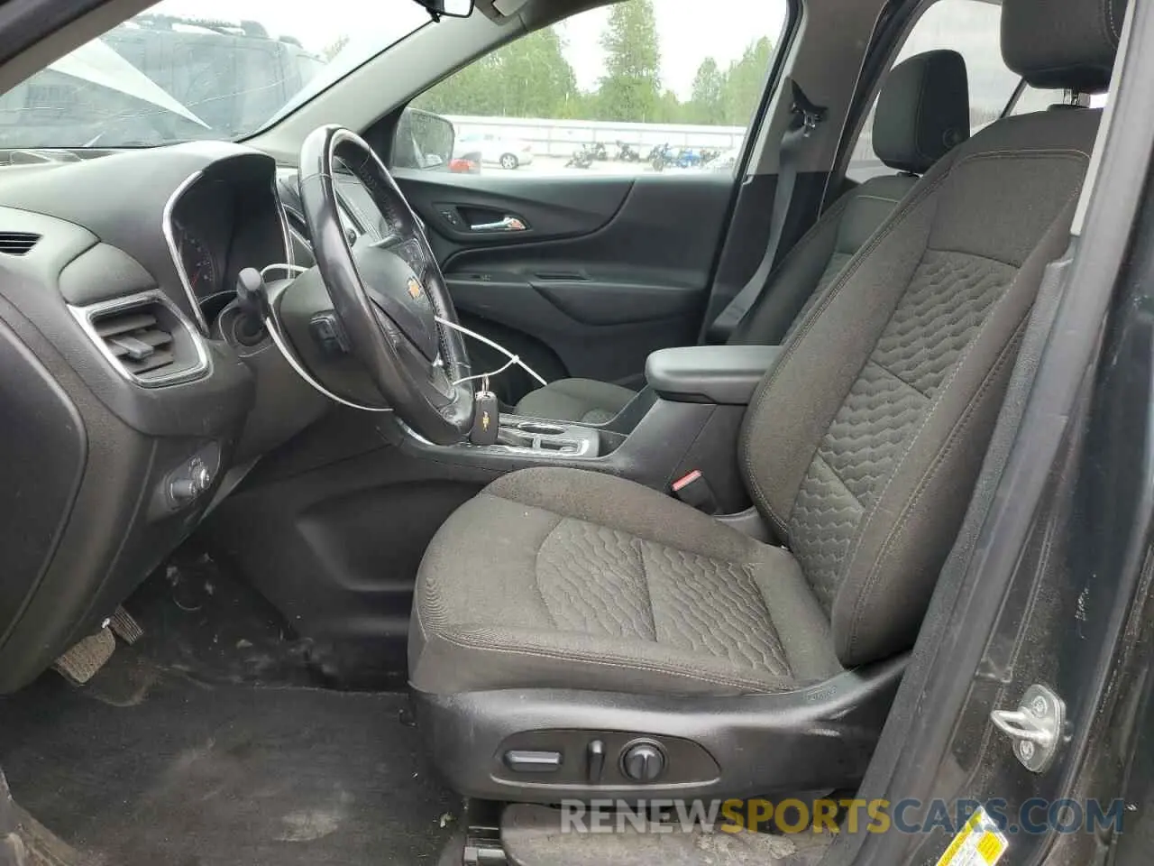 7 Photograph of a damaged car 2GNAXKEV0K6184986 CHEVROLET EQUINOX 2019