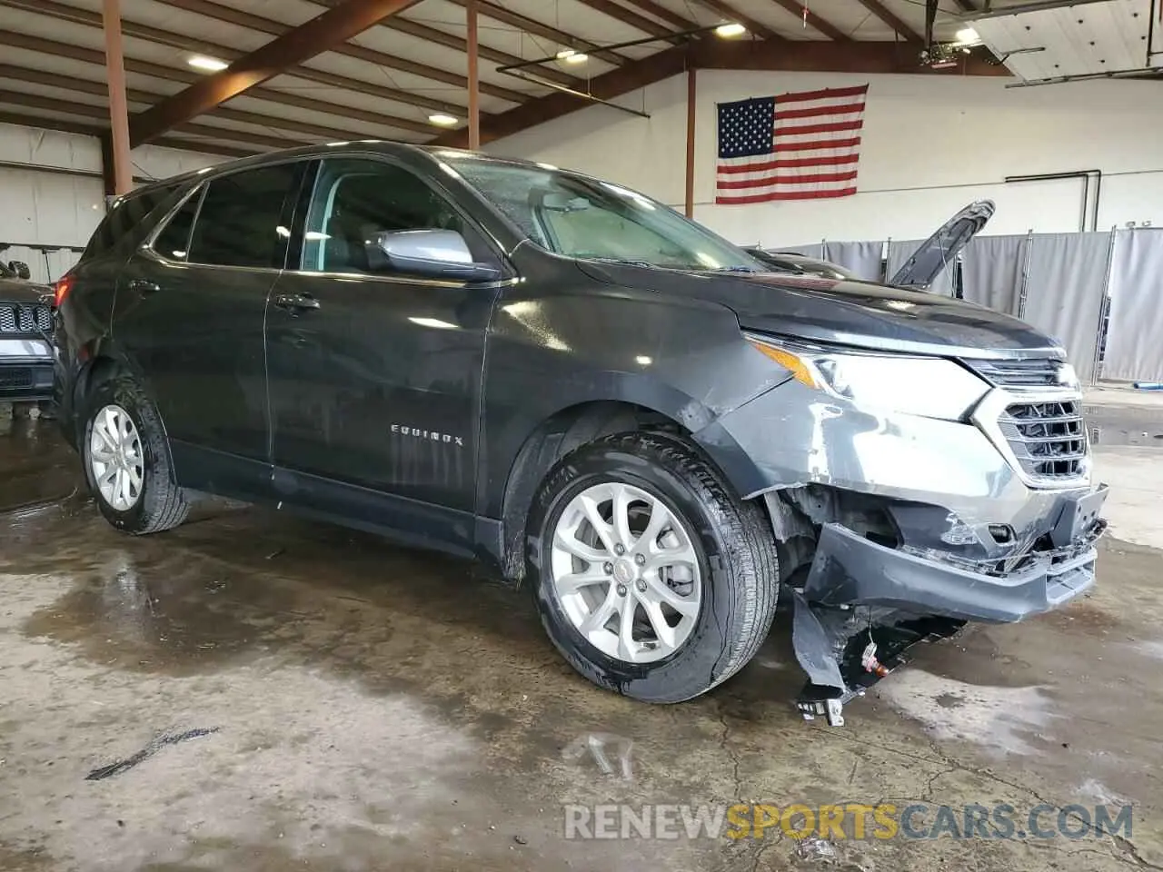 4 Photograph of a damaged car 2GNAXKEV0K6197592 CHEVROLET EQUINOX 2019