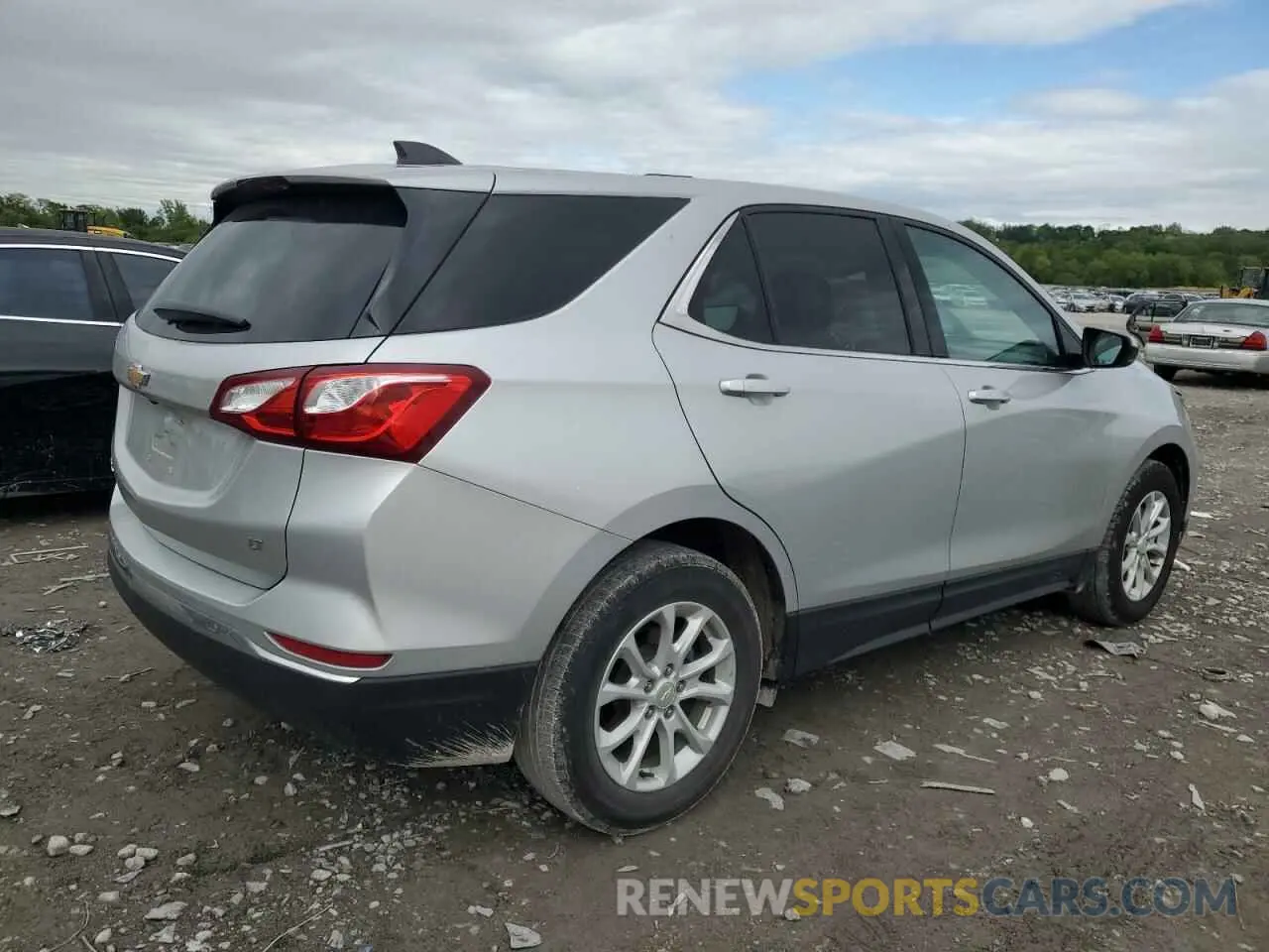 3 Photograph of a damaged car 2GNAXKEV0K6233524 CHEVROLET EQUINOX 2019