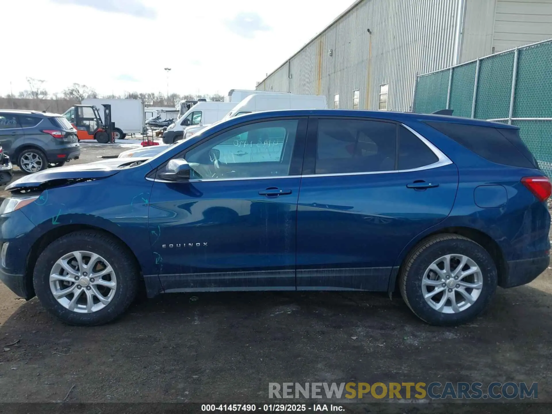 14 Photograph of a damaged car 2GNAXKEV0K6296672 CHEVROLET EQUINOX 2019