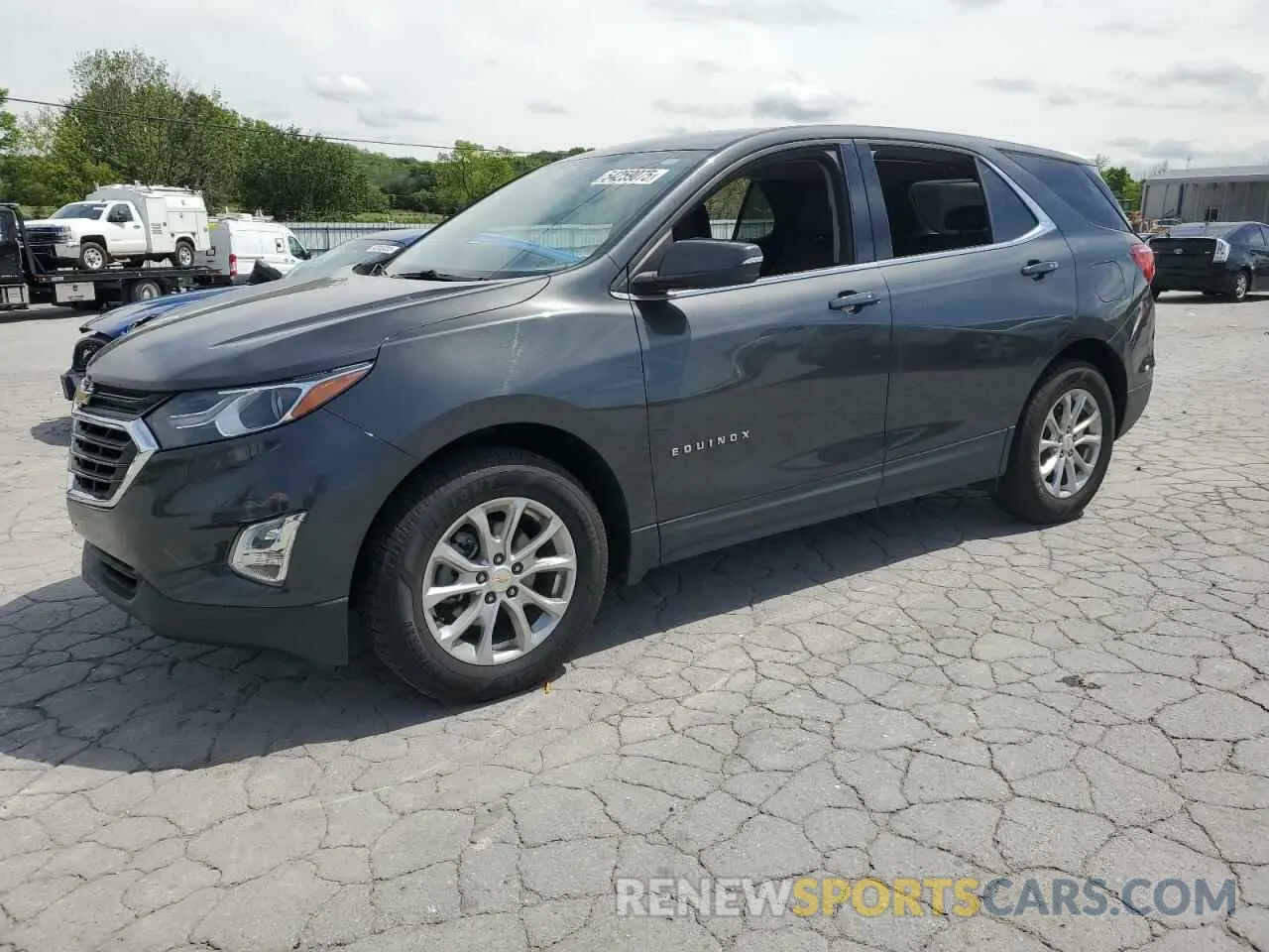1 Photograph of a damaged car 2GNAXKEV0K6302387 CHEVROLET EQUINOX 2019