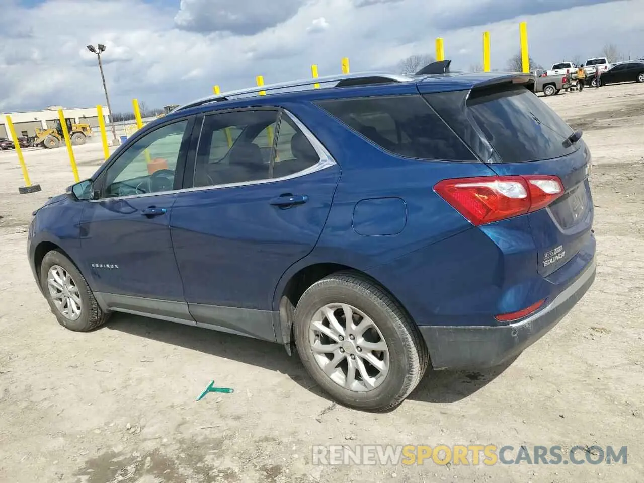 2 Photograph of a damaged car 2GNAXKEV1K6107138 CHEVROLET EQUINOX 2019