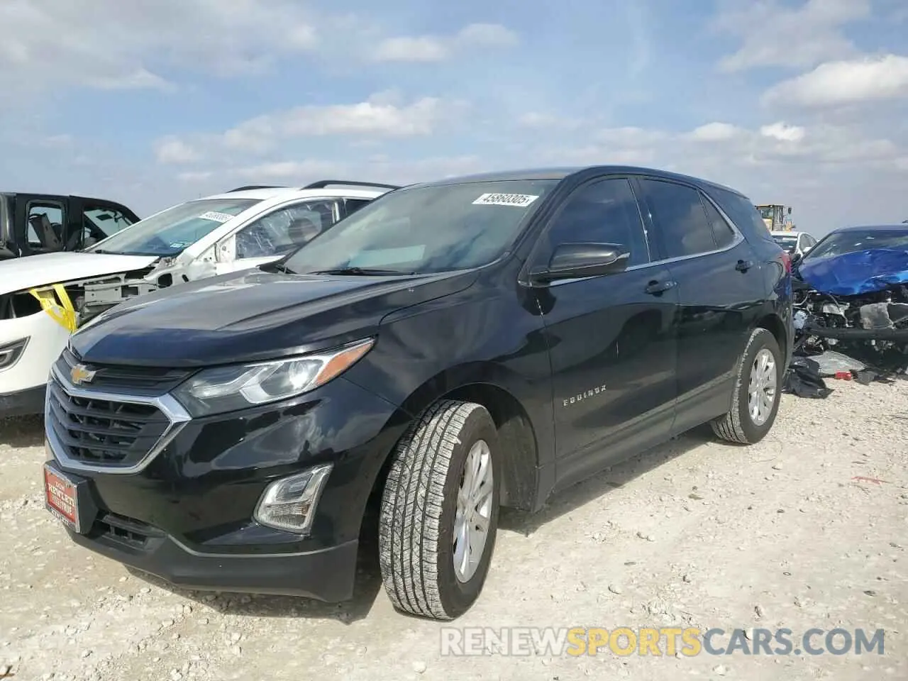 1 Photograph of a damaged car 2GNAXKEV1K6109651 CHEVROLET EQUINOX 2019