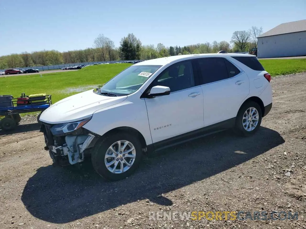 1 Photograph of a damaged car 2GNAXKEV1K6177397 CHEVROLET EQUINOX 2019