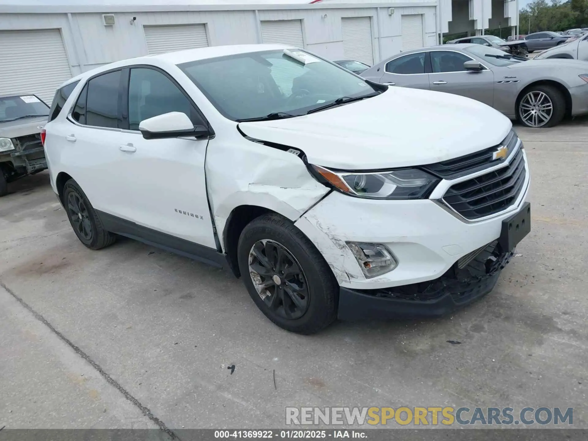 1 Photograph of a damaged car 2GNAXKEV1K6178856 CHEVROLET EQUINOX 2019