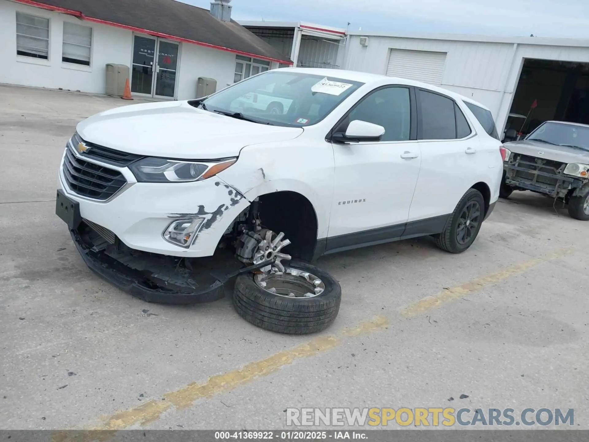 2 Photograph of a damaged car 2GNAXKEV1K6178856 CHEVROLET EQUINOX 2019