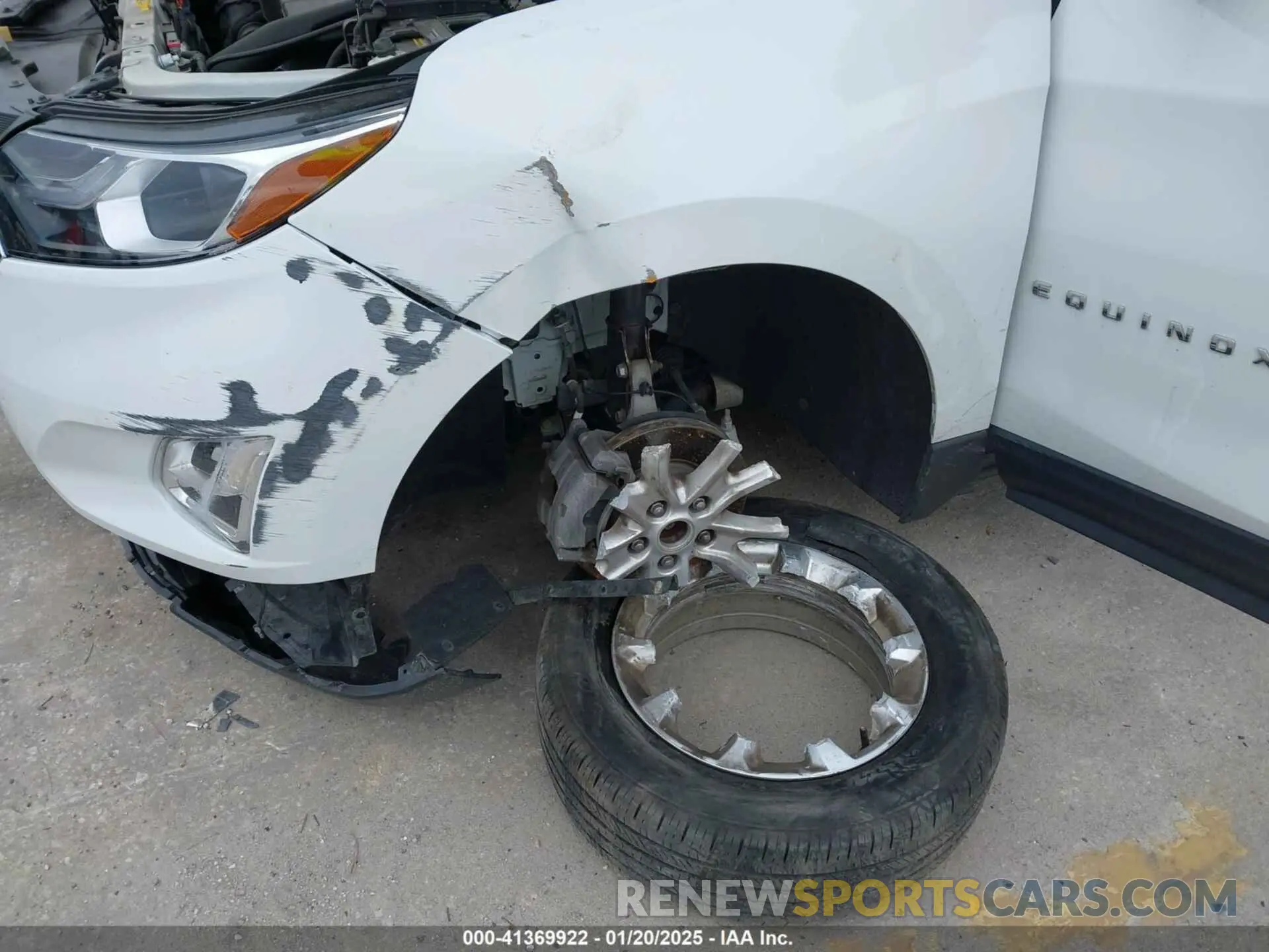 6 Photograph of a damaged car 2GNAXKEV1K6178856 CHEVROLET EQUINOX 2019