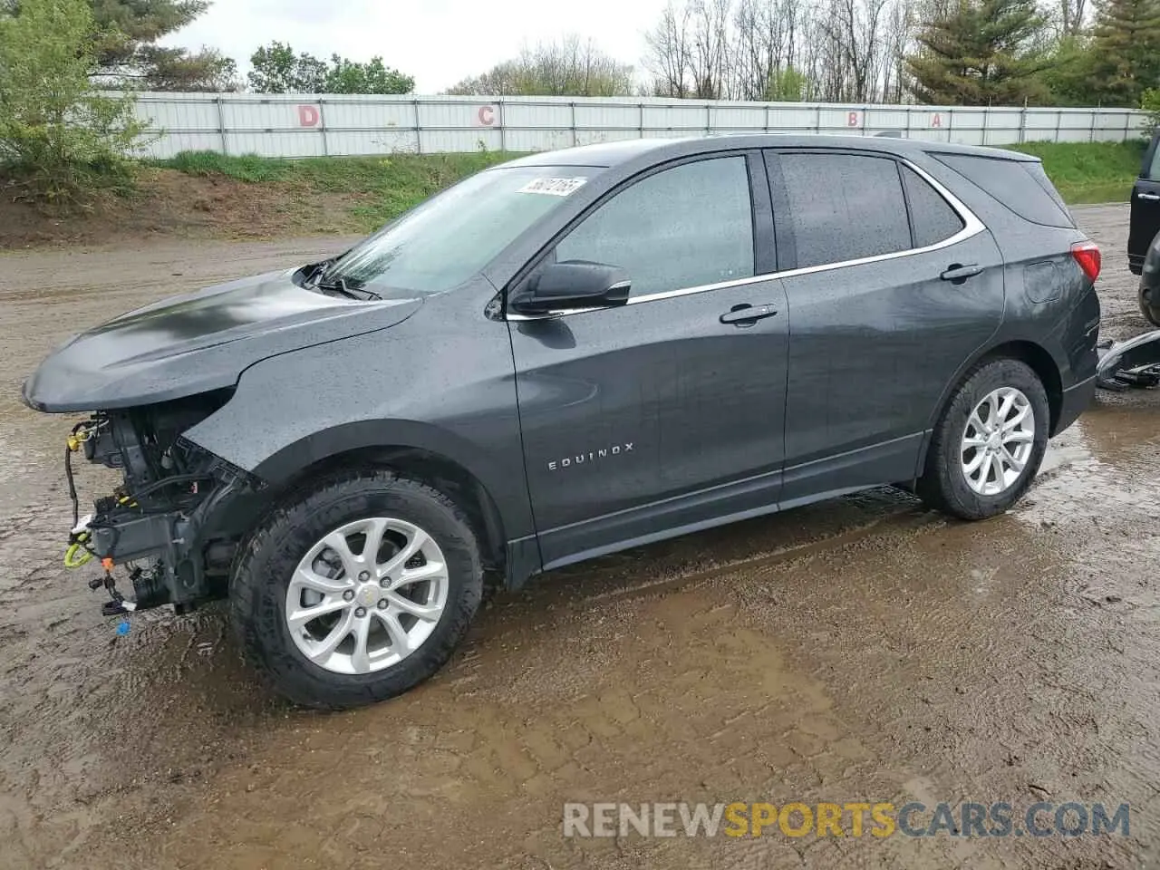 1 Photograph of a damaged car 2GNAXKEV1K6186276 CHEVROLET EQUINOX 2019