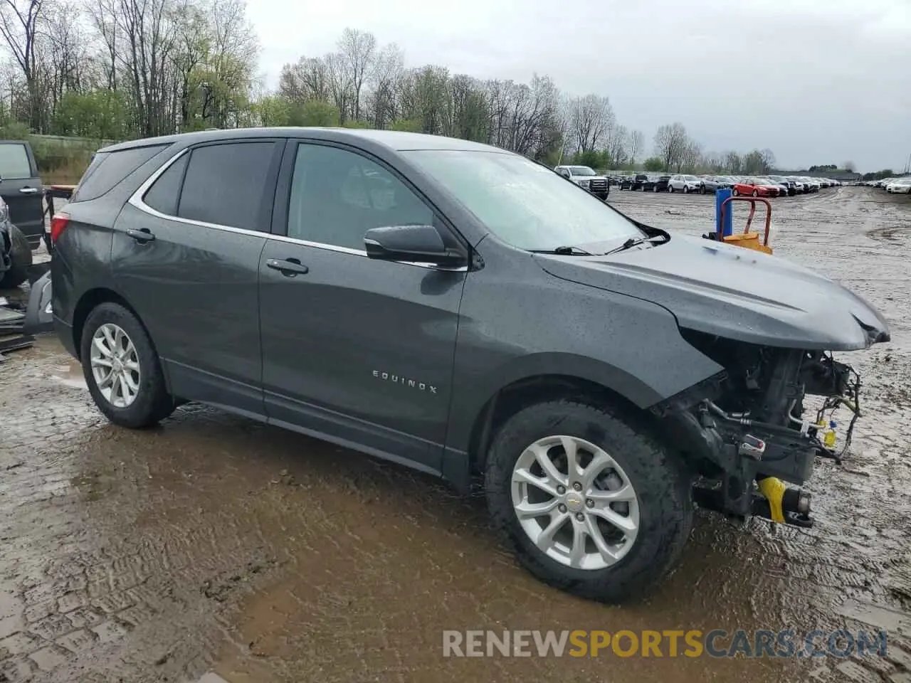 4 Photograph of a damaged car 2GNAXKEV1K6186276 CHEVROLET EQUINOX 2019