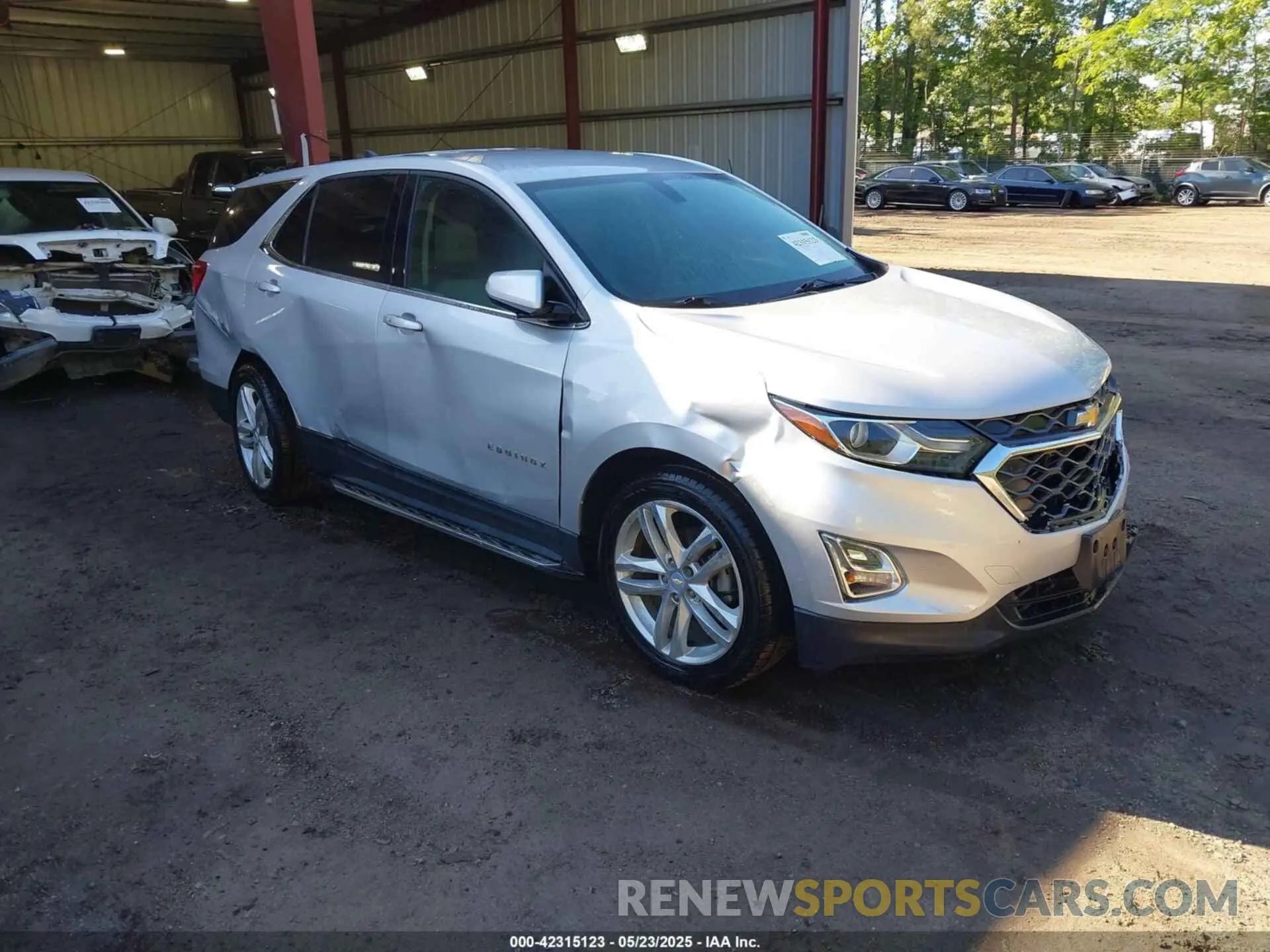 1 Photograph of a damaged car 2GNAXKEV1K6189548 CHEVROLET EQUINOX 2019