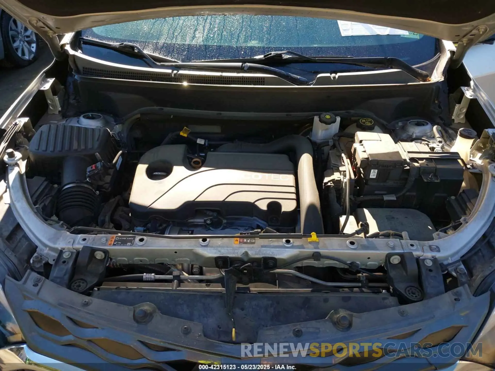 10 Photograph of a damaged car 2GNAXKEV1K6189548 CHEVROLET EQUINOX 2019