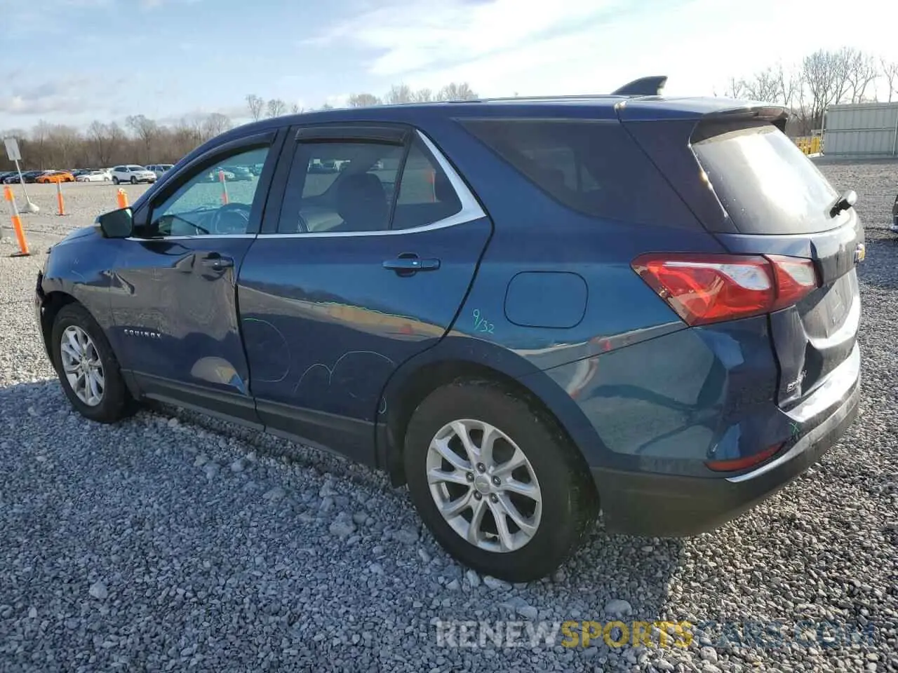 2 Photograph of a damaged car 2GNAXKEV1K6201200 CHEVROLET EQUINOX 2019