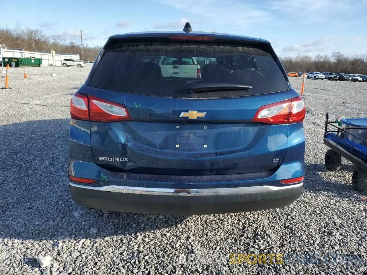 6 Photograph of a damaged car 2GNAXKEV1K6201200 CHEVROLET EQUINOX 2019
