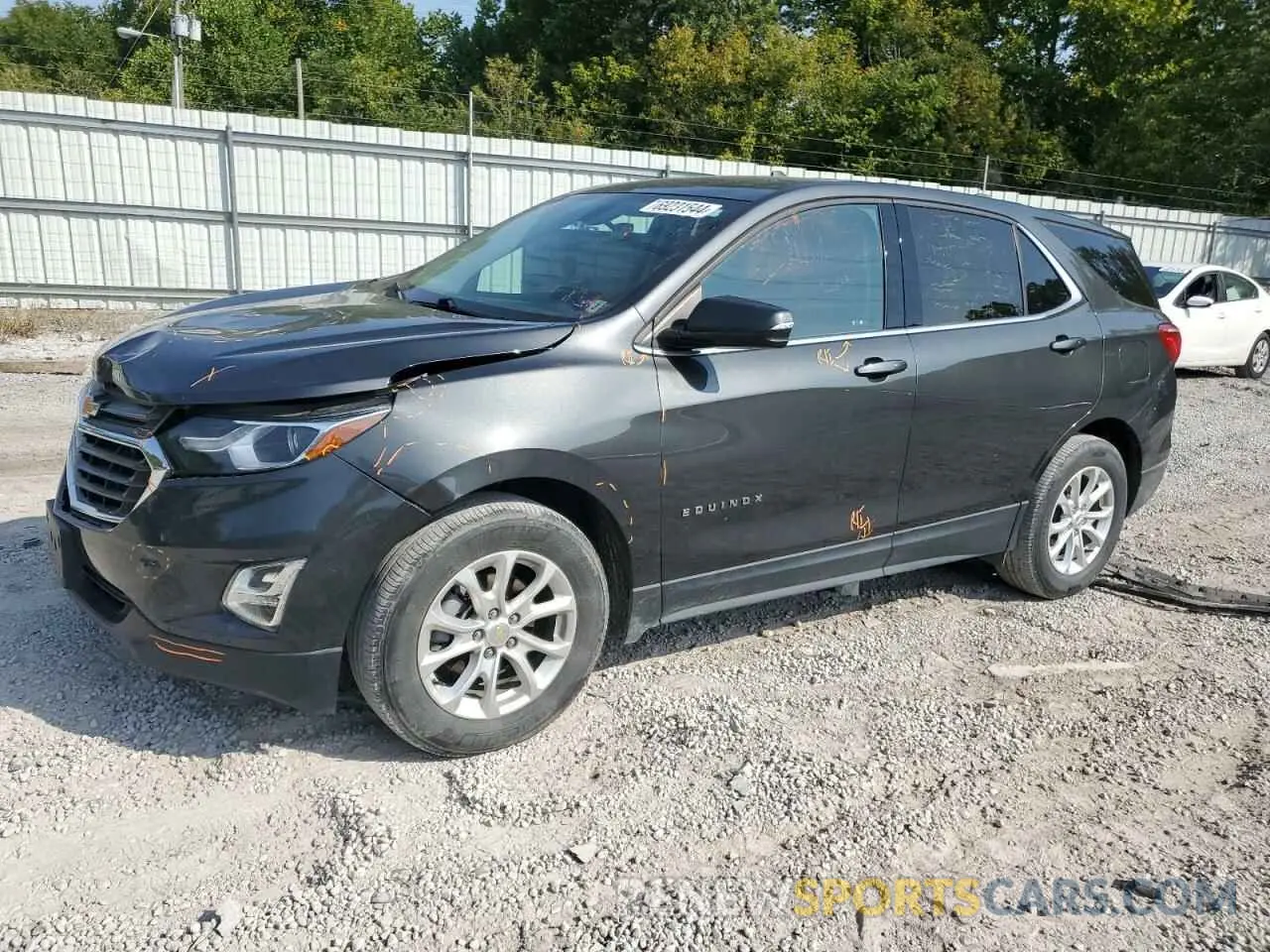 1 Photograph of a damaged car 2GNAXKEV1K6266404 CHEVROLET EQUINOX 2019