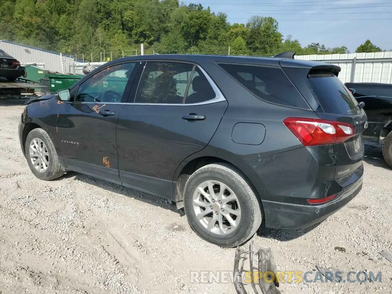 2 Photograph of a damaged car 2GNAXKEV1K6266404 CHEVROLET EQUINOX 2019