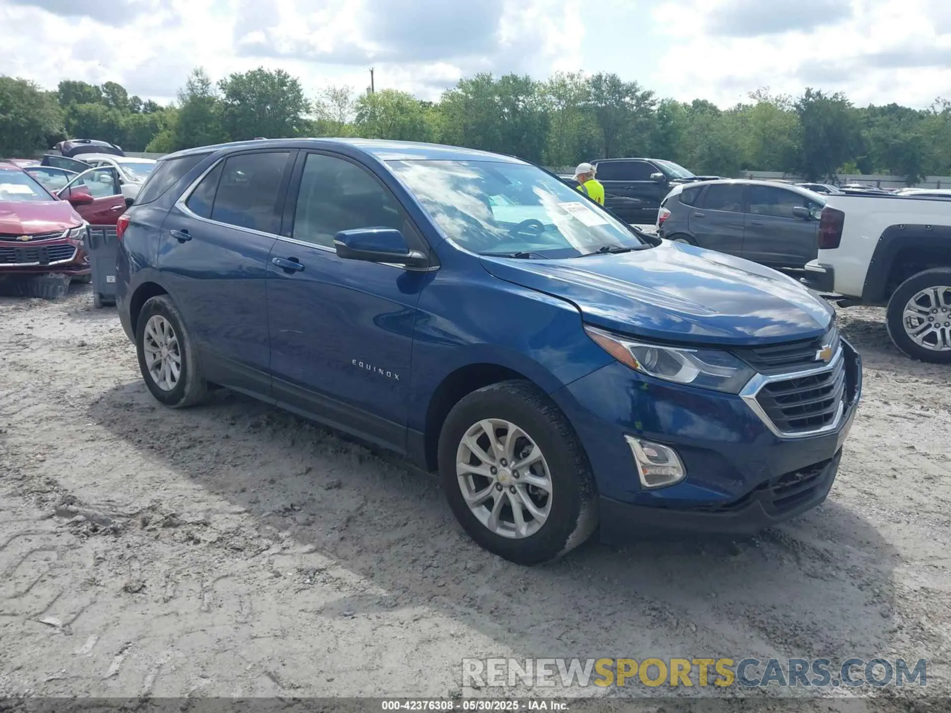 1 Photograph of a damaged car 2GNAXKEV1K6294638 CHEVROLET EQUINOX 2019