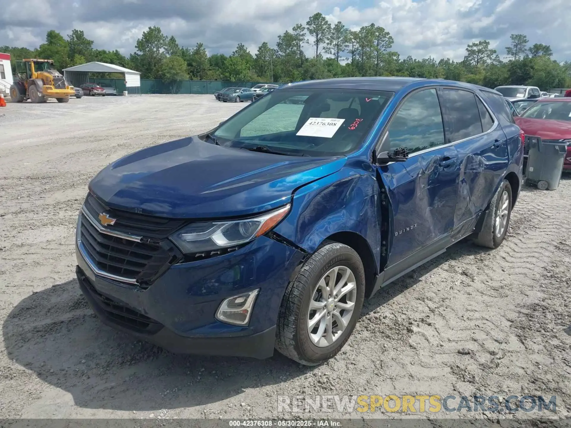 2 Photograph of a damaged car 2GNAXKEV1K6294638 CHEVROLET EQUINOX 2019