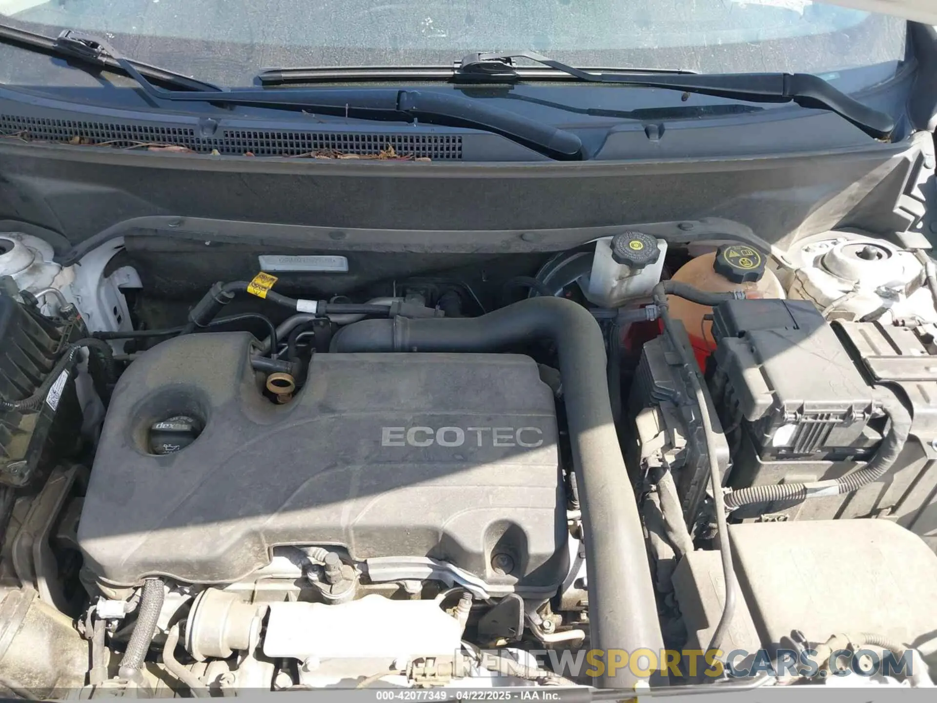 10 Photograph of a damaged car 2GNAXKEV1K6295708 CHEVROLET EQUINOX 2019