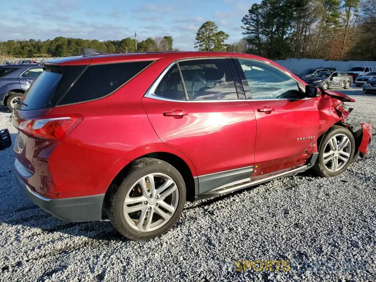 3 Photograph of a damaged car 2GNAXKEV2K6132078 CHEVROLET EQUINOX 2019