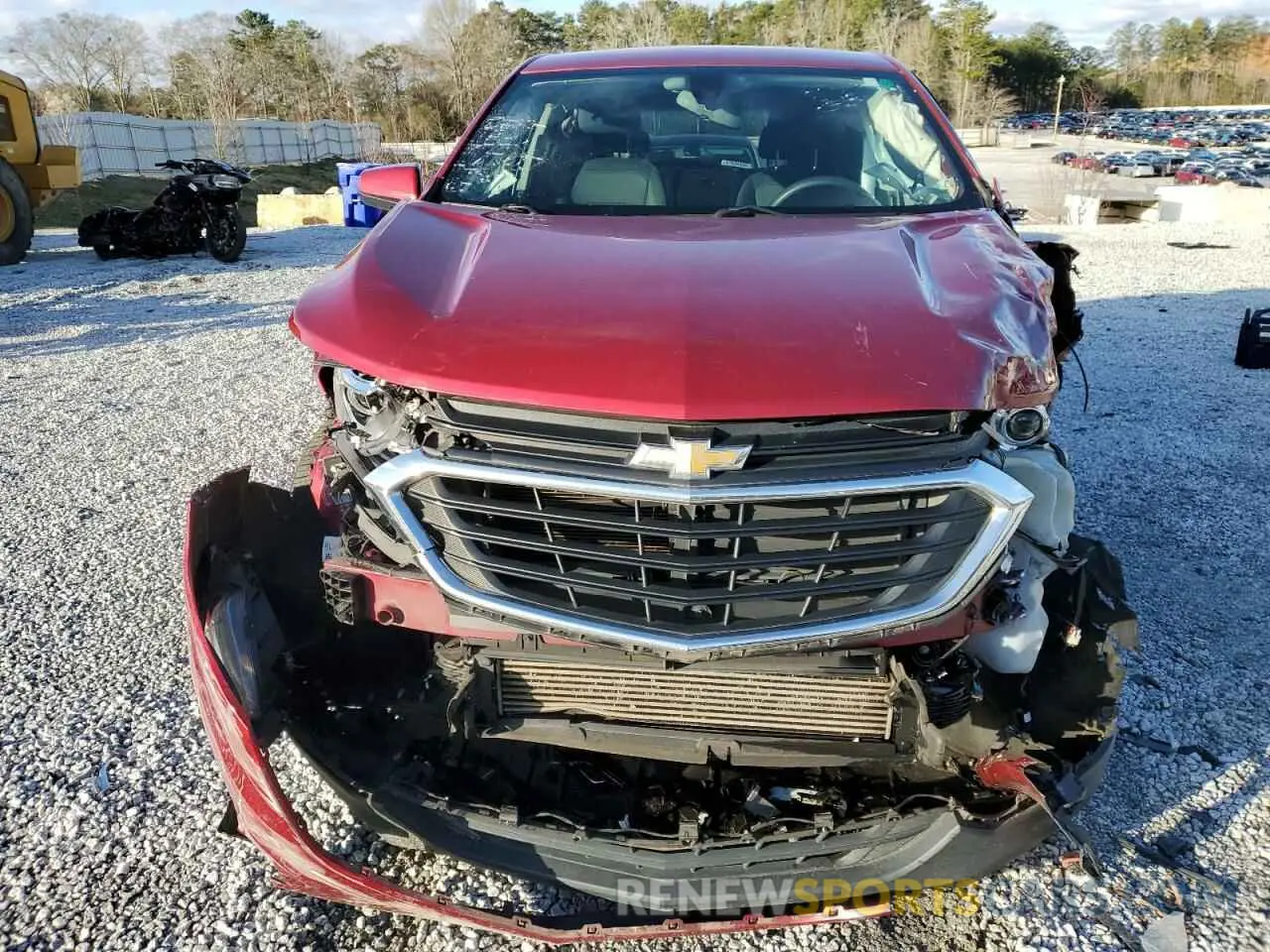5 Photograph of a damaged car 2GNAXKEV2K6132078 CHEVROLET EQUINOX 2019