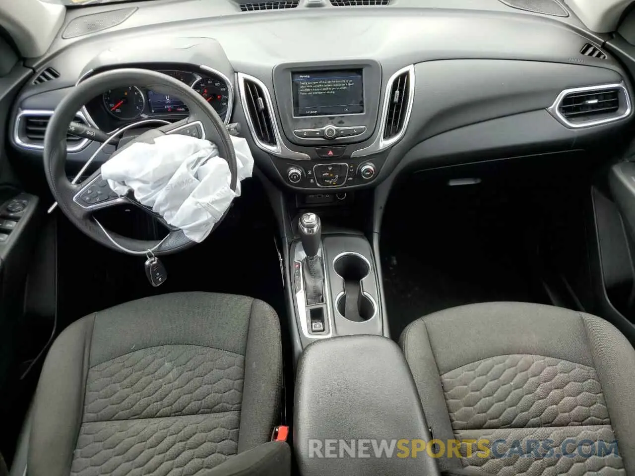 8 Photograph of a damaged car 2GNAXKEV2K6164125 CHEVROLET EQUINOX 2019