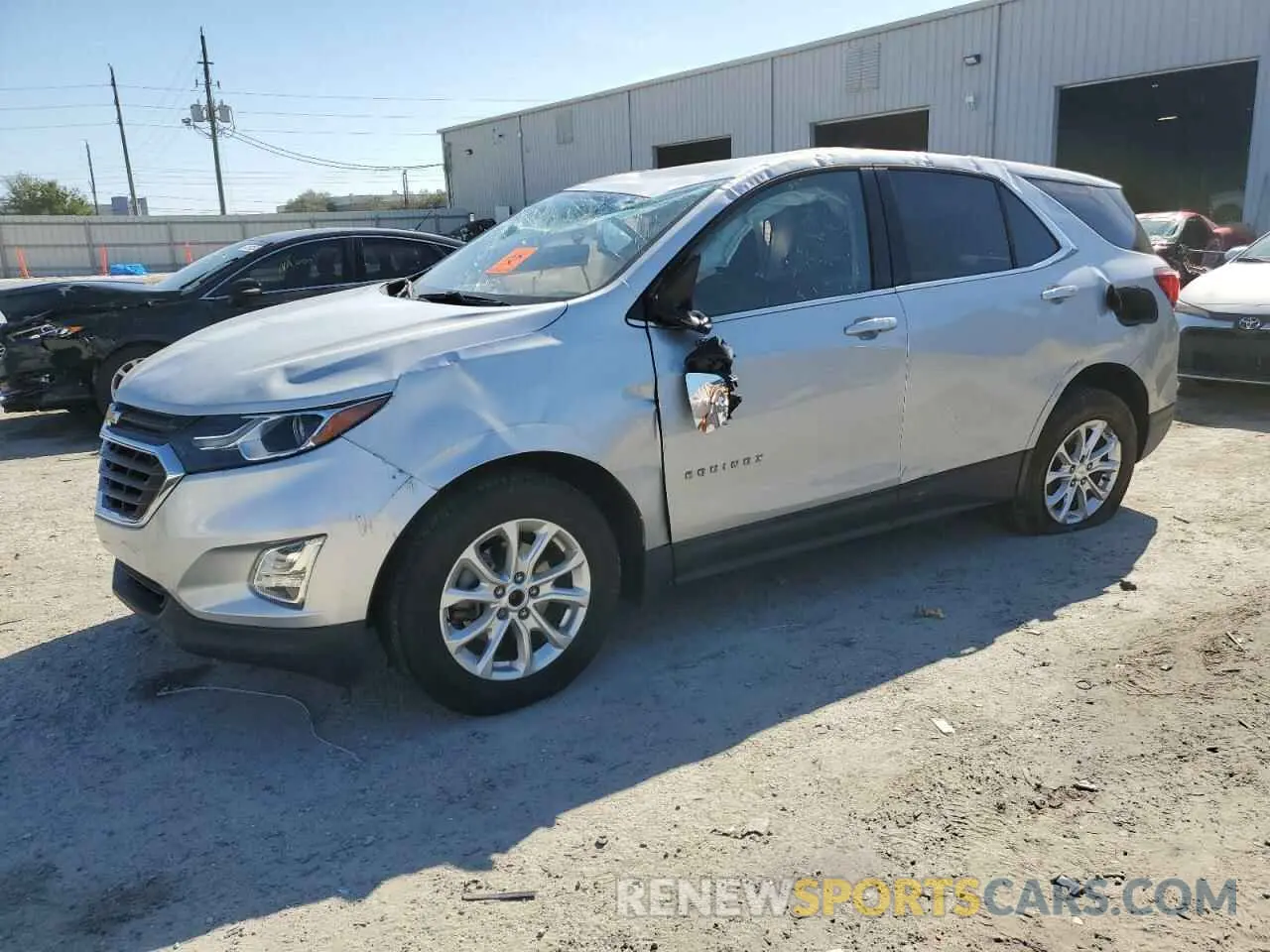 1 Photograph of a damaged car 2GNAXKEV2K6174993 CHEVROLET EQUINOX 2019