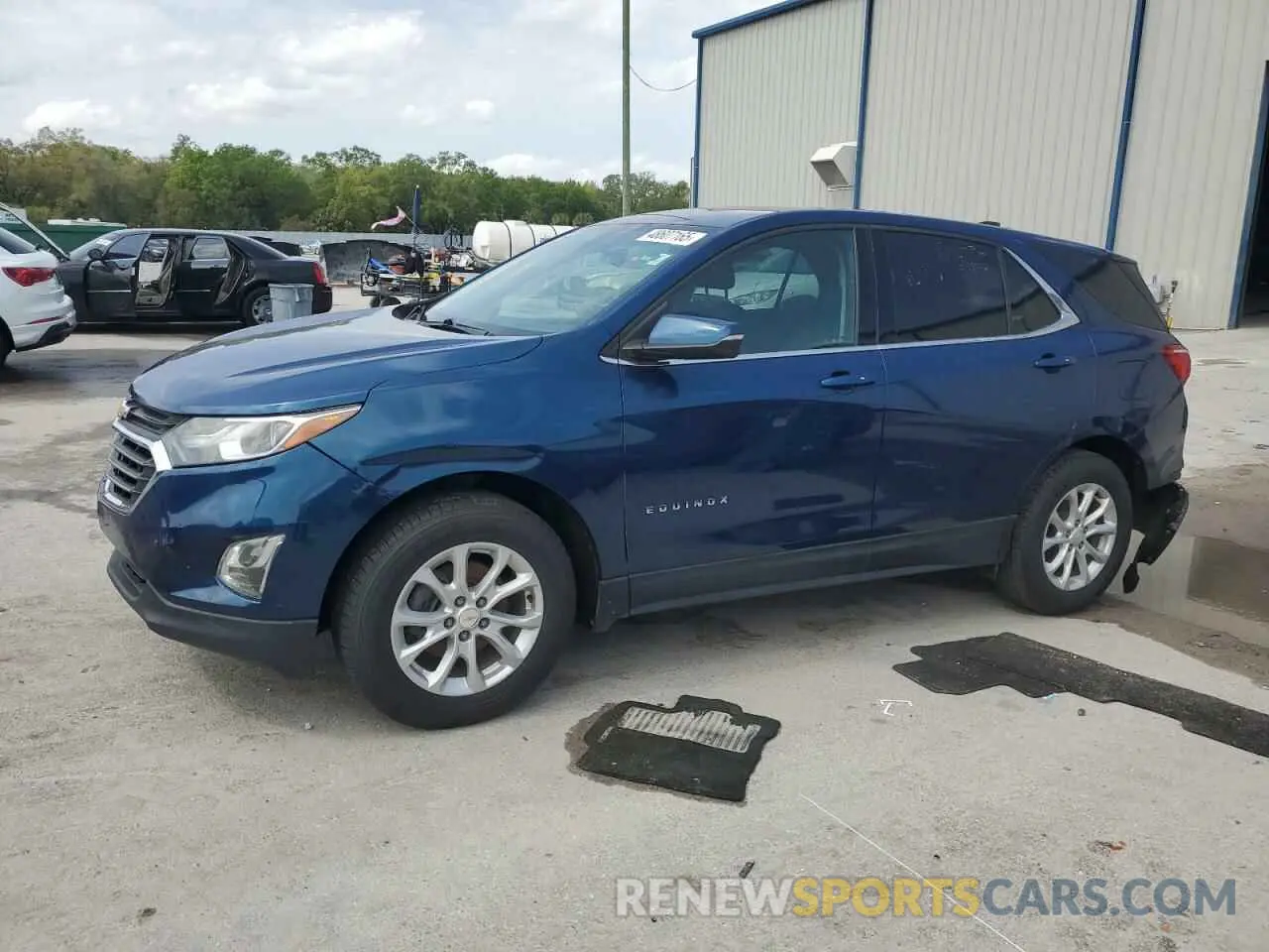 1 Photograph of a damaged car 2GNAXKEV2K6223948 CHEVROLET EQUINOX 2019