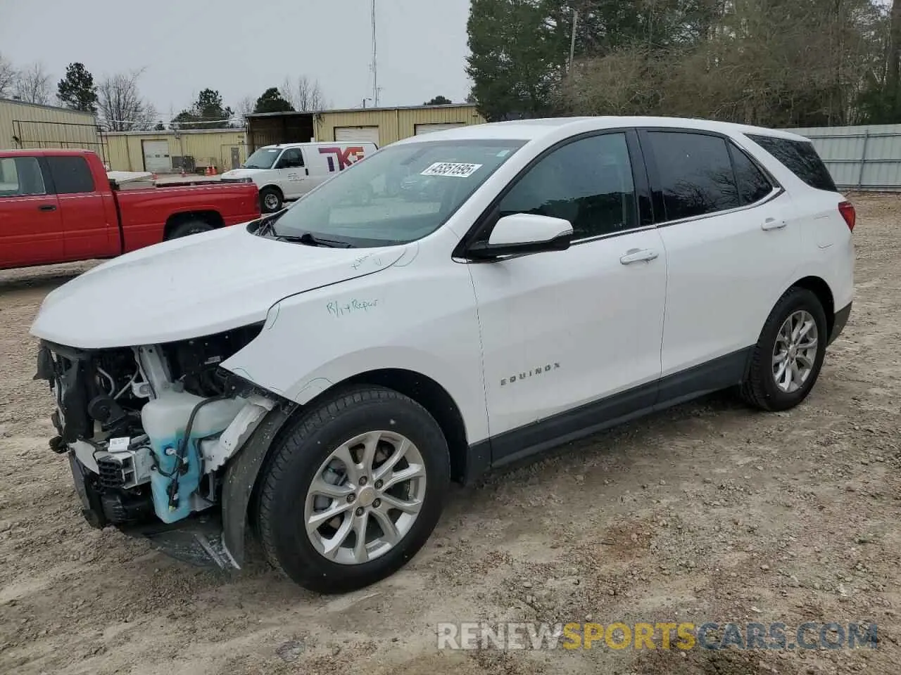 1 Photograph of a damaged car 2GNAXKEV2K6258246 CHEVROLET EQUINOX 2019