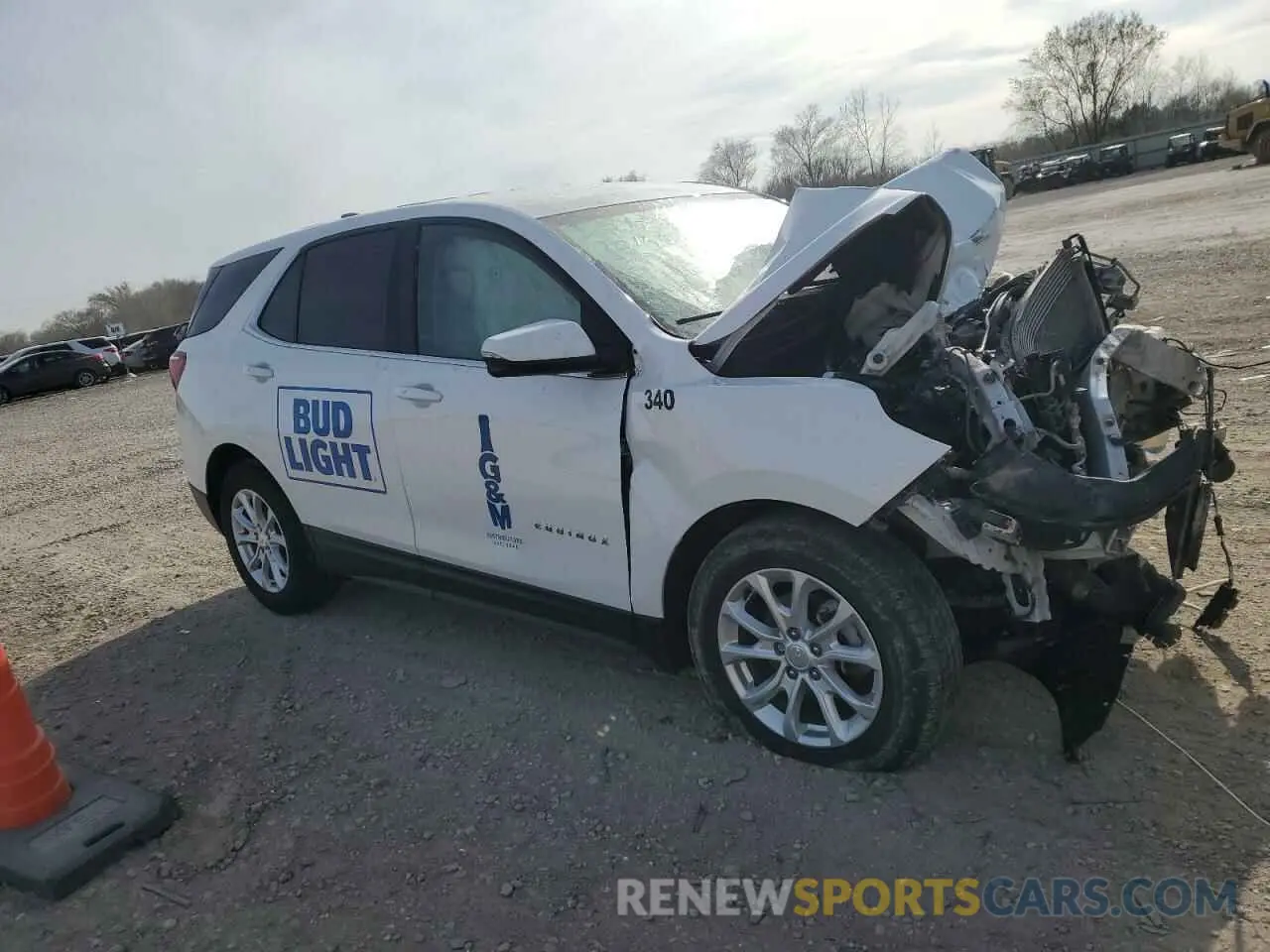 4 Photograph of a damaged car 2GNAXKEV3K6149178 CHEVROLET EQUINOX 2019
