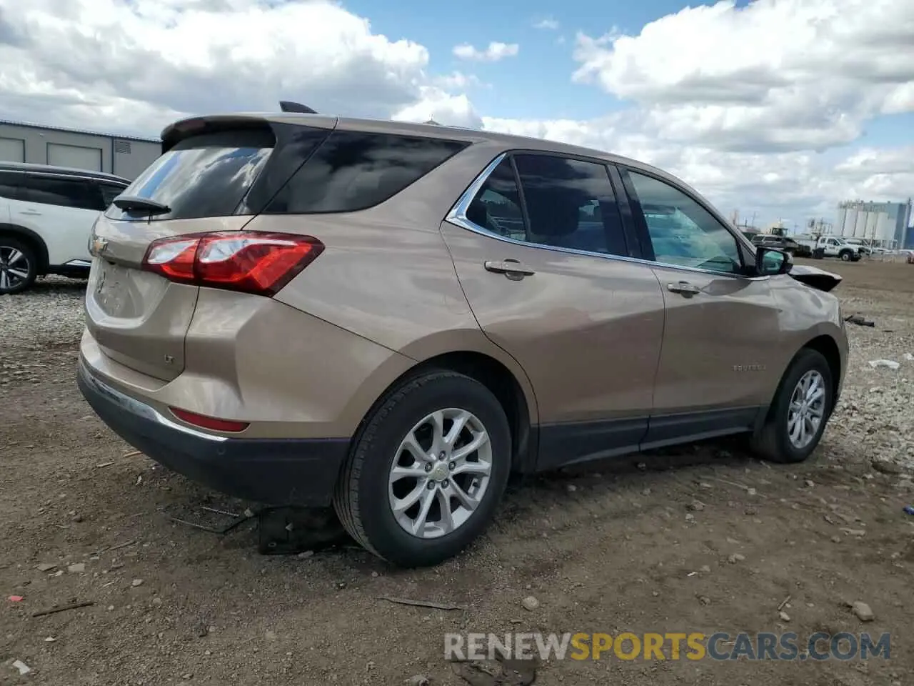 3 Photograph of a damaged car 2GNAXKEV3K6158107 CHEVROLET EQUINOX 2019