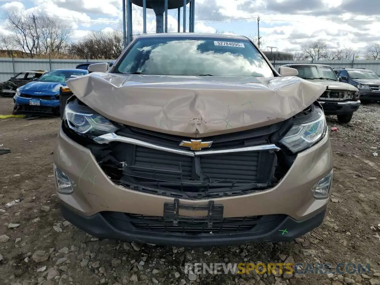 5 Photograph of a damaged car 2GNAXKEV3K6158107 CHEVROLET EQUINOX 2019
