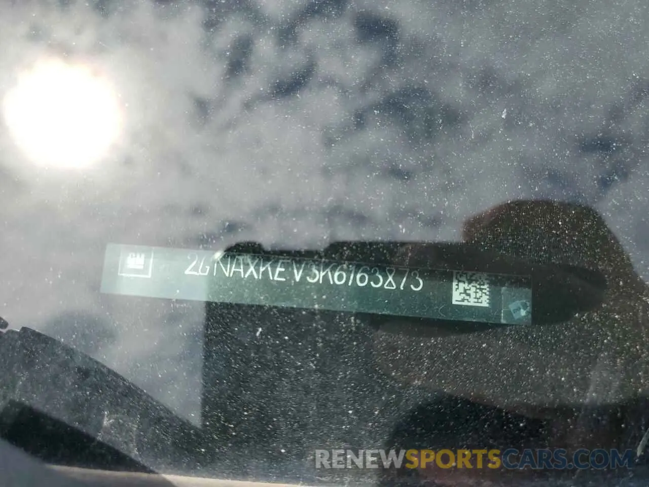 14 Photograph of a damaged car 2GNAXKEV3K6163873 CHEVROLET EQUINOX 2019
