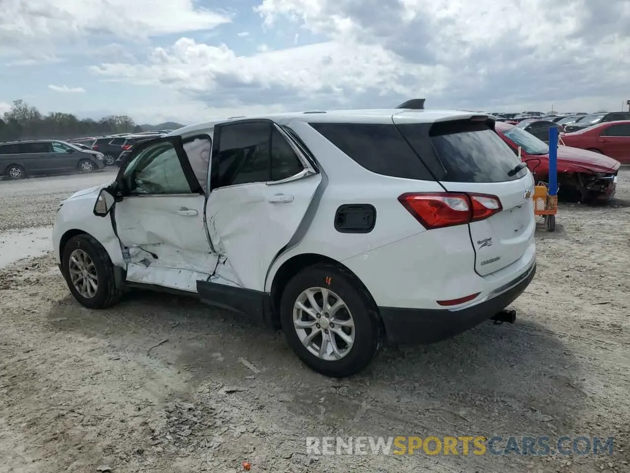 2 Photograph of a damaged car 2GNAXKEV3K6163873 CHEVROLET EQUINOX 2019