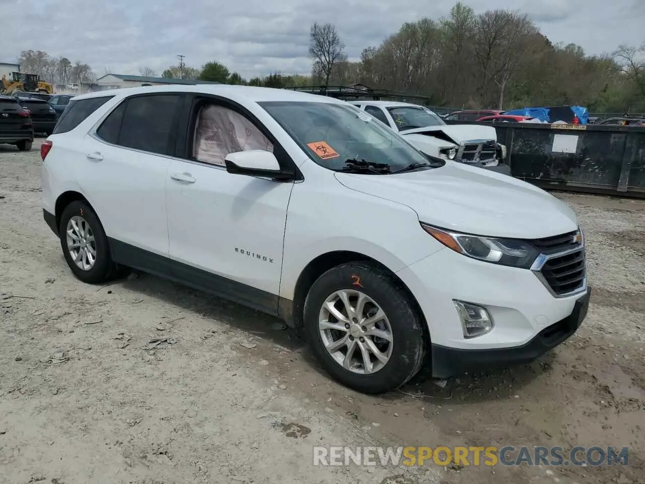 4 Photograph of a damaged car 2GNAXKEV3K6163873 CHEVROLET EQUINOX 2019