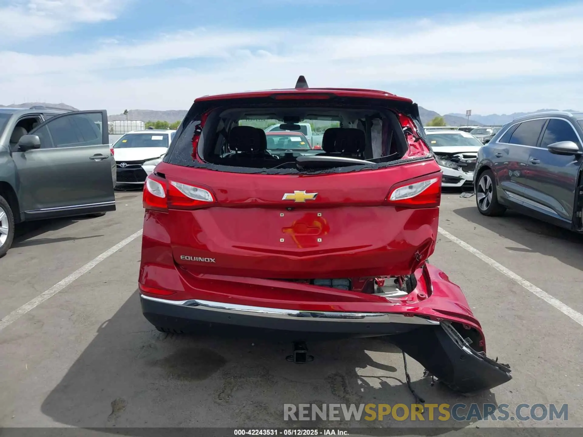 16 Photograph of a damaged car 2GNAXKEV3K6191740 CHEVROLET EQUINOX 2019