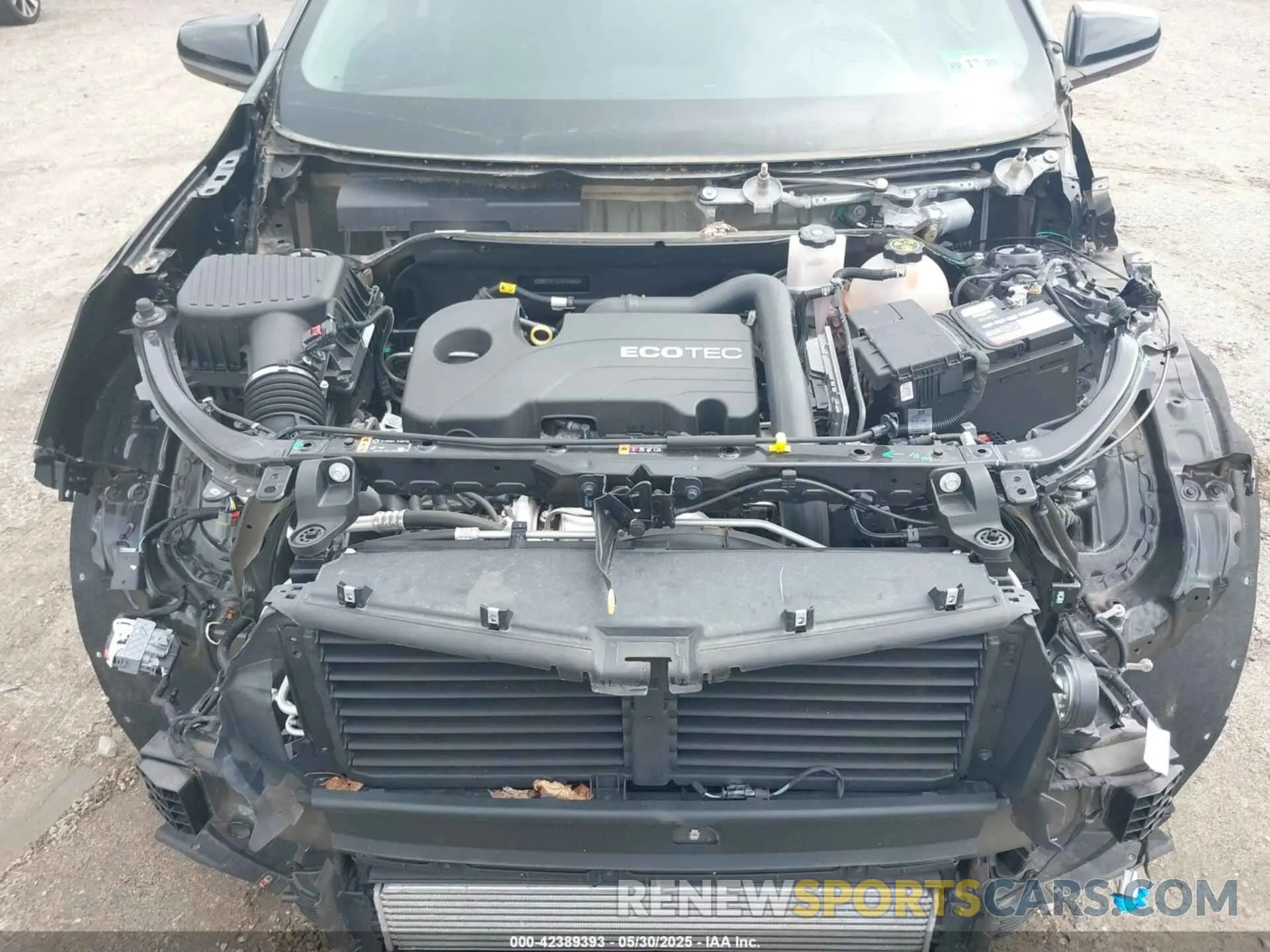 10 Photograph of a damaged car 2GNAXKEV3K6195058 CHEVROLET EQUINOX 2019