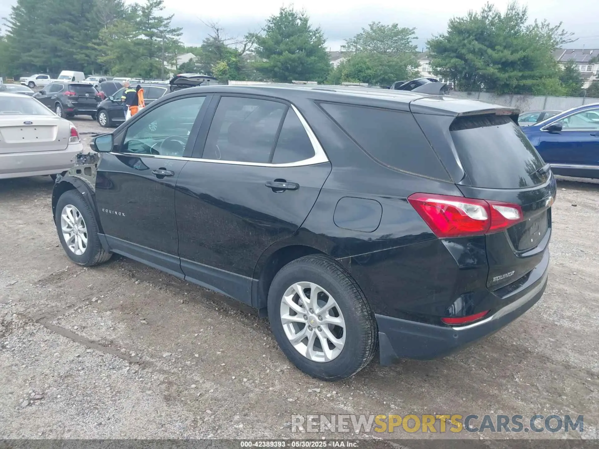 3 Photograph of a damaged car 2GNAXKEV3K6195058 CHEVROLET EQUINOX 2019