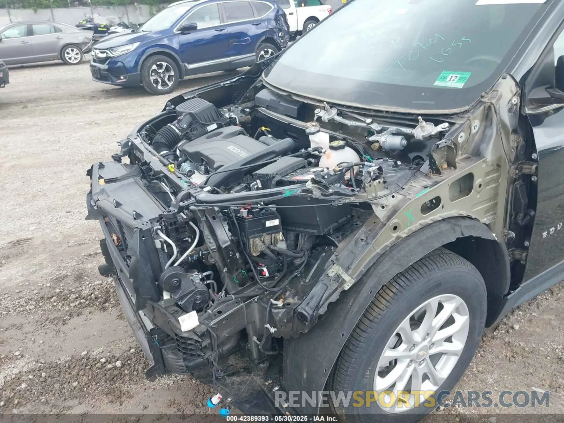 6 Photograph of a damaged car 2GNAXKEV3K6195058 CHEVROLET EQUINOX 2019