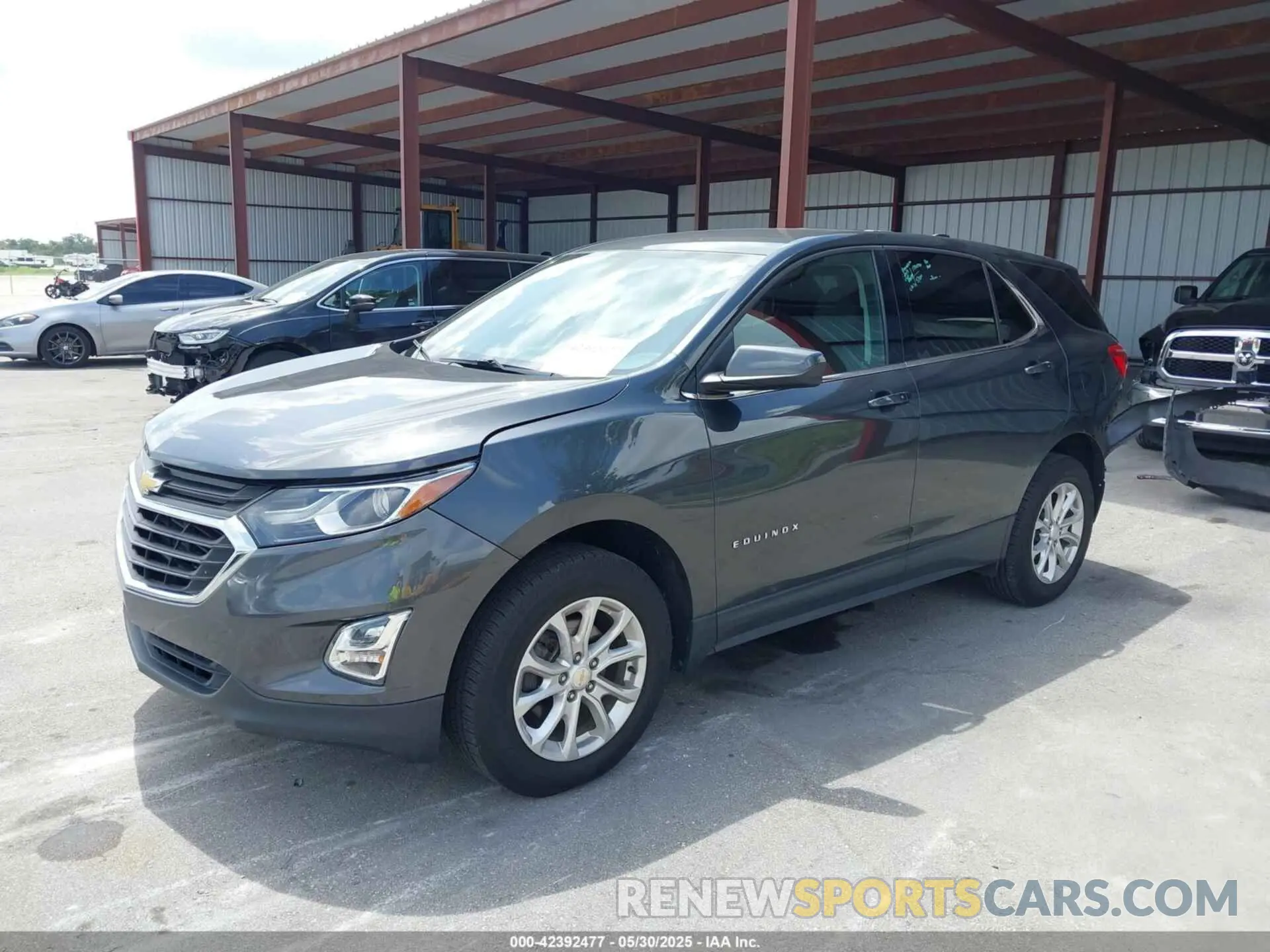 2 Photograph of a damaged car 2GNAXKEV3K6197523 CHEVROLET EQUINOX 2019