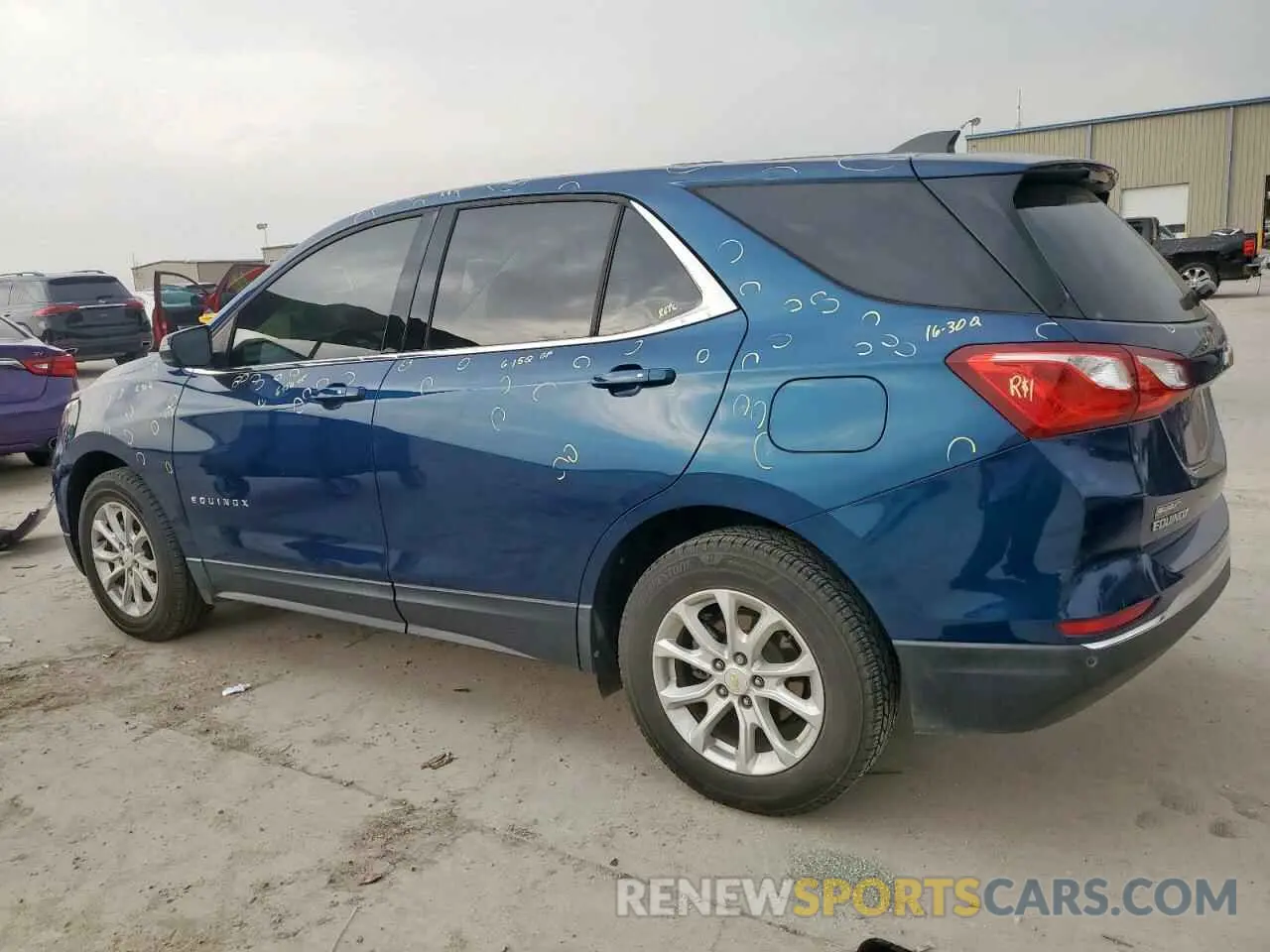 2 Photograph of a damaged car 2GNAXKEV3K6233694 CHEVROLET EQUINOX 2019