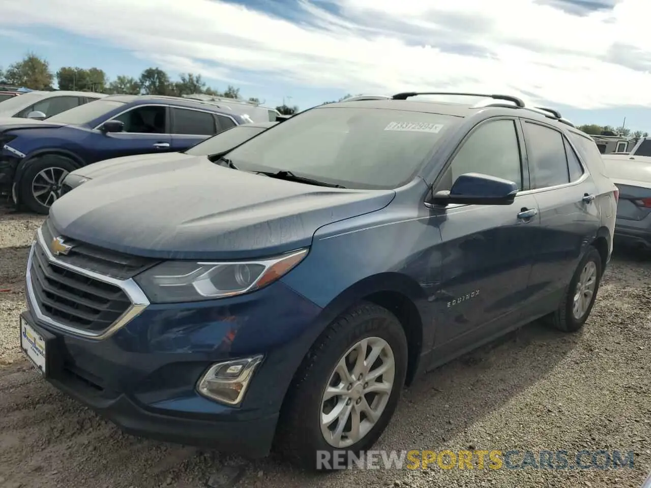 1 Photograph of a damaged car 2GNAXKEV3K6235686 CHEVROLET EQUINOX 2019