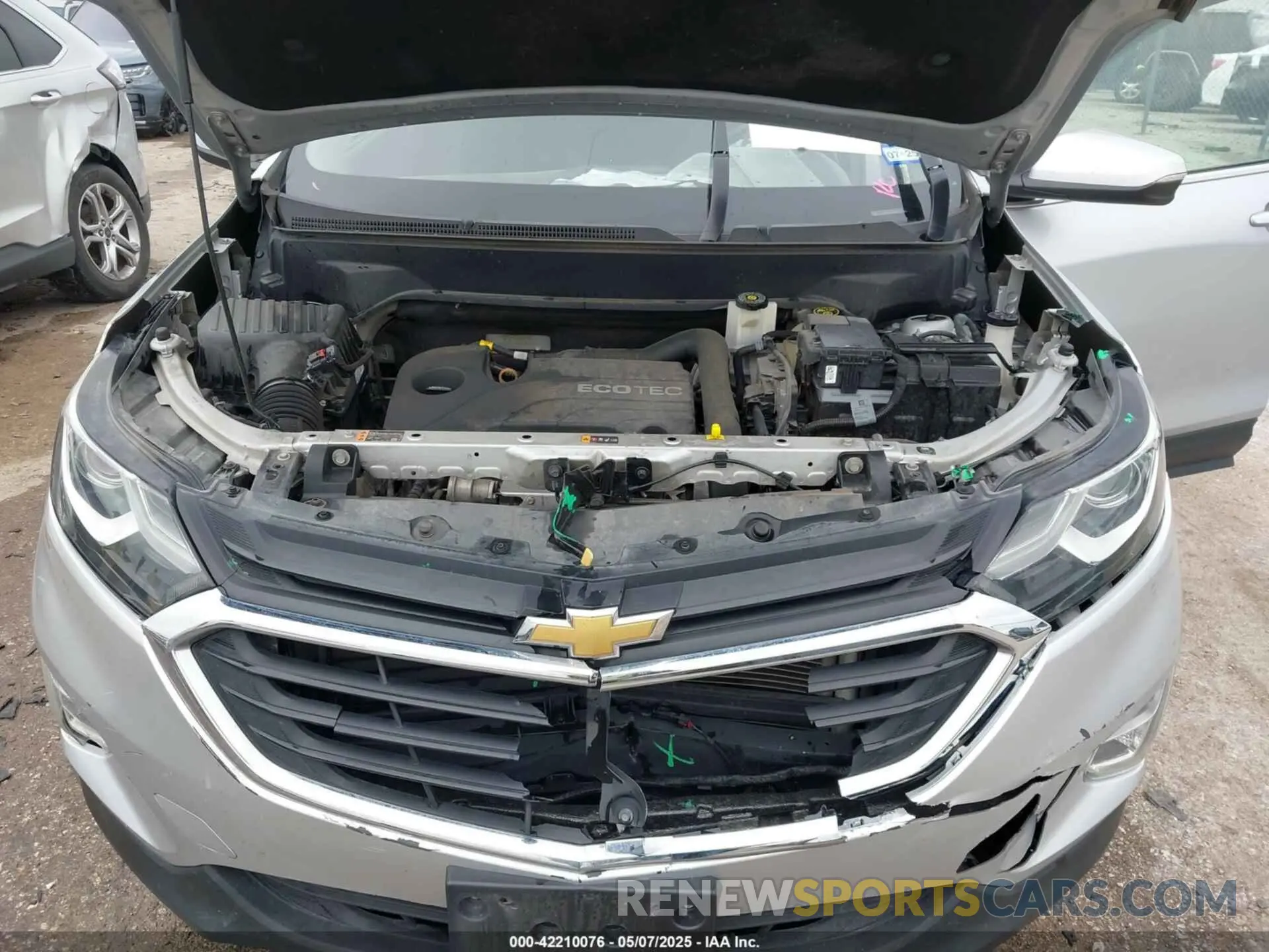 10 Photograph of a damaged car 2GNAXKEV3K6254111 CHEVROLET EQUINOX 2019