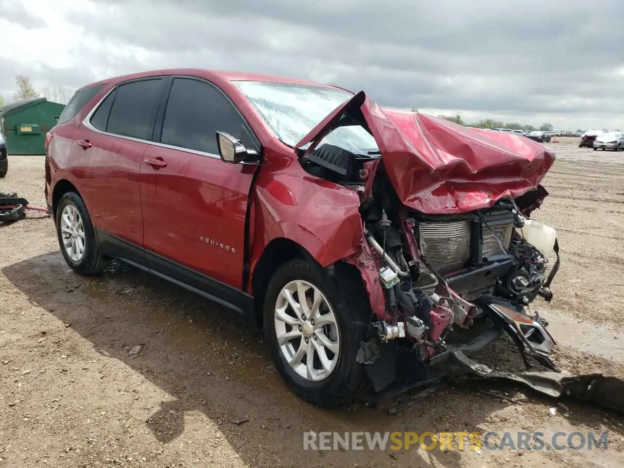 4 Photograph of a damaged car 2GNAXKEV3K6285021 CHEVROLET EQUINOX 2019