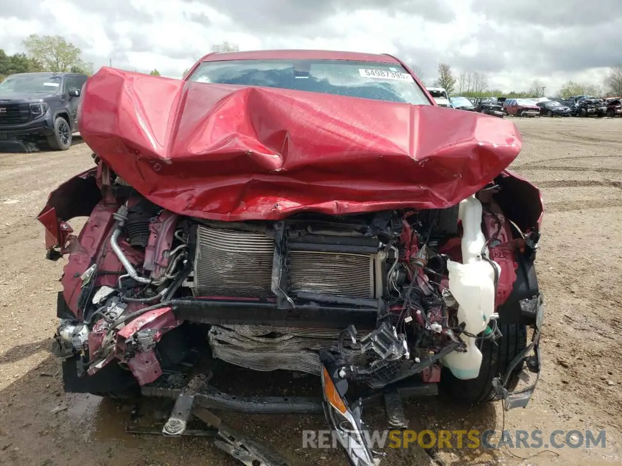 5 Photograph of a damaged car 2GNAXKEV3K6285021 CHEVROLET EQUINOX 2019